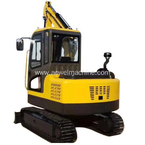 Hydraulic Engine 3500KGS Mini Excavators Small Diggers